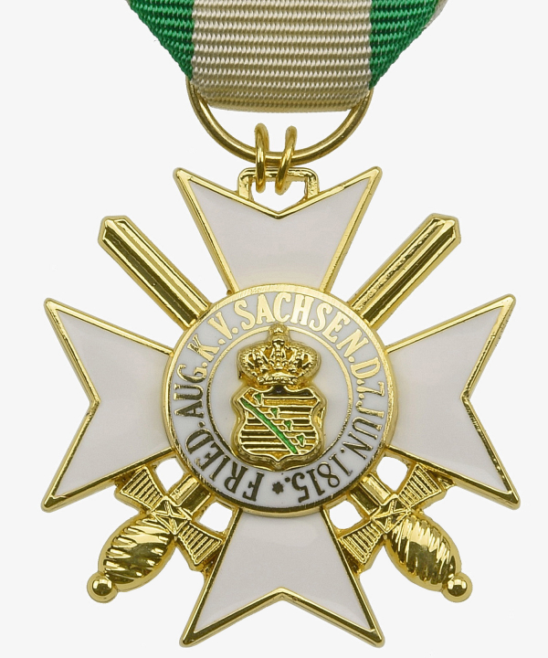 Sachsen Königreich, Verdienstorden Ritterkreuz 2.Klasse mit Schwertern